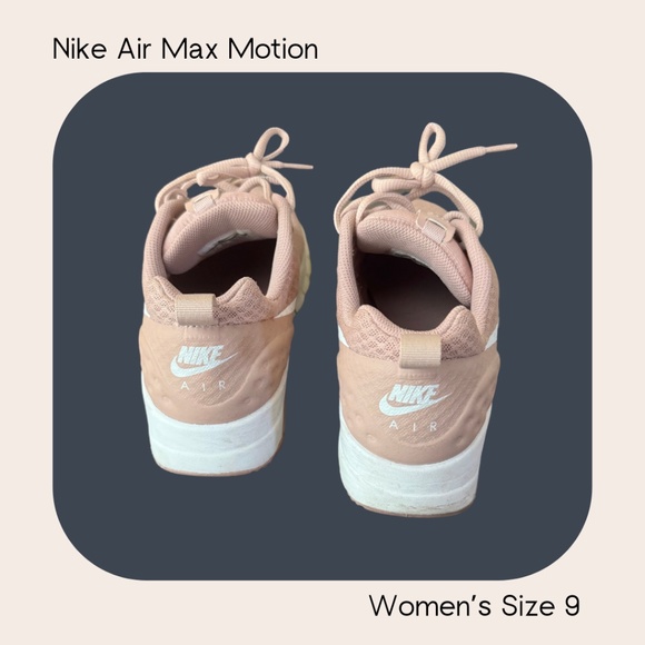 Size 9 - Nike Air Max Motion Particle Pink - Picture 3 of 4